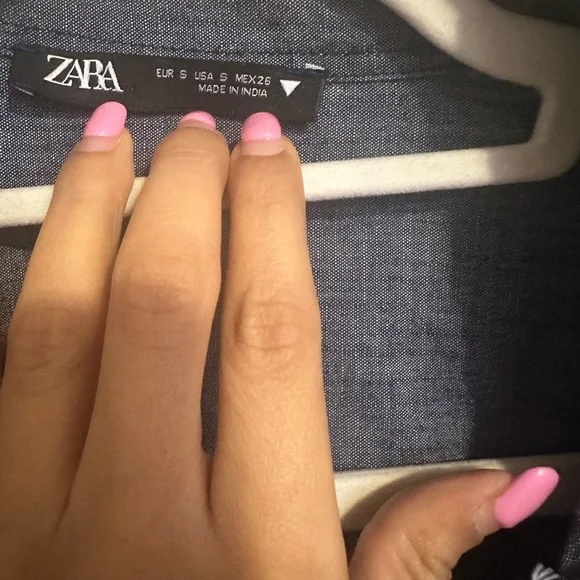 Embroidered Button-Up Shirt - Picture 2 of 2